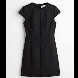 HM Black work dress